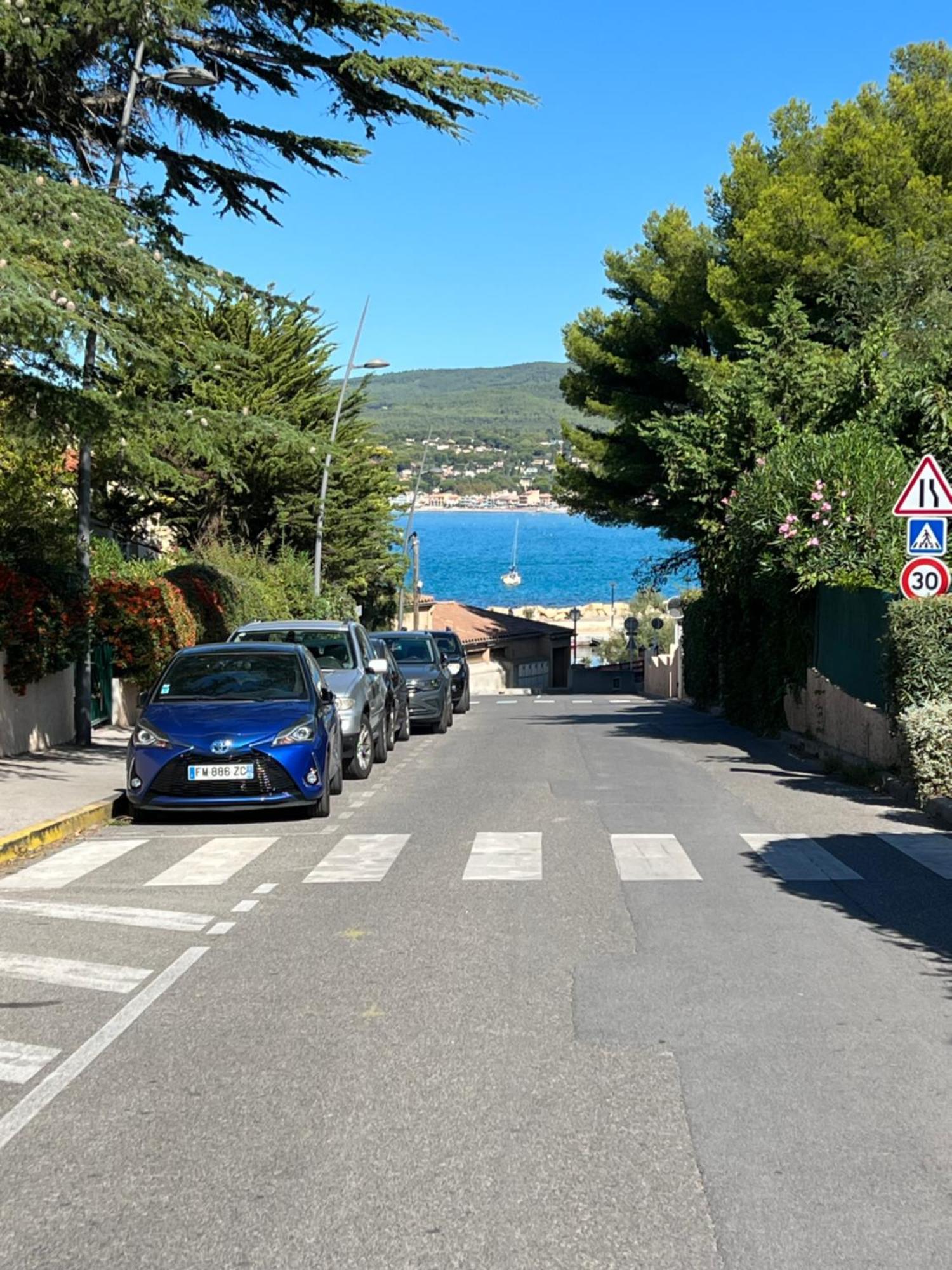Duplex Cosy Bord De Mer Saint-Cyr-sur-Mer Zewnętrze zdjęcie